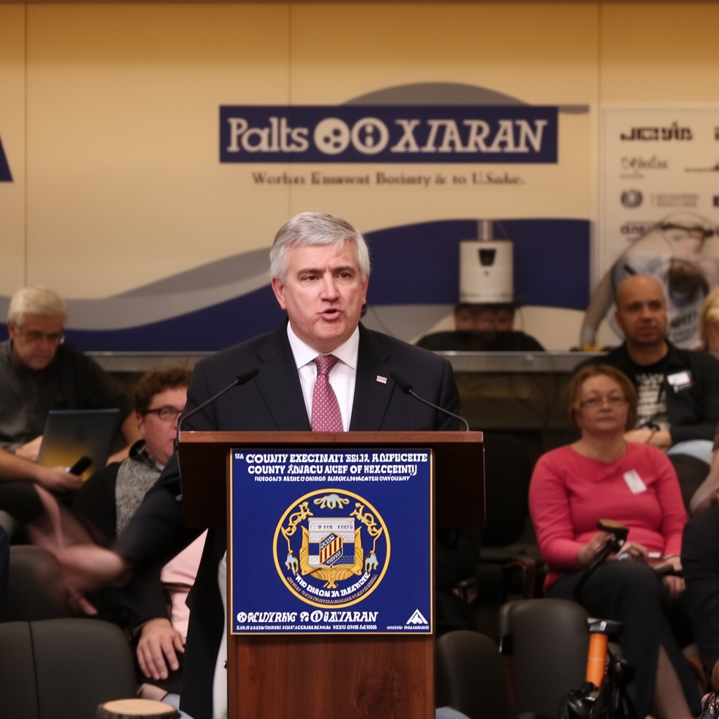 AI-generated illustration of County Executive of Fairfax County