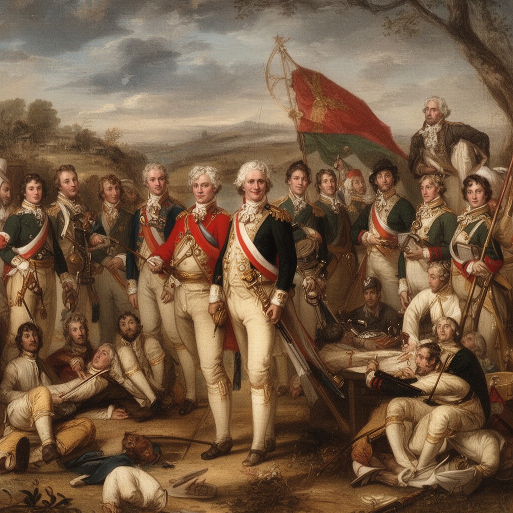 AI-generated illustration of First Coalition