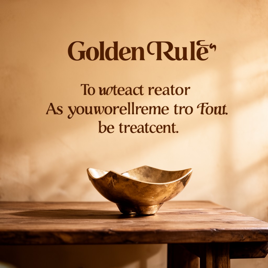 AI-generated illustration of Golden Rule