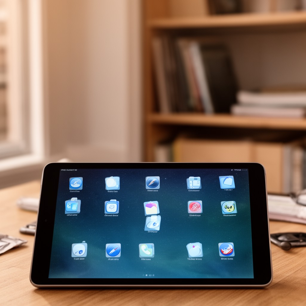 AI-generated illustration of iPad