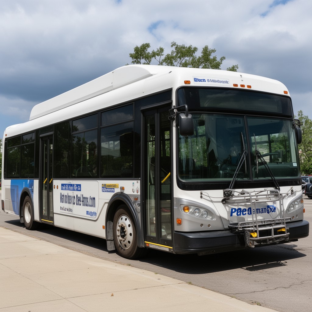 AI-generated illustration of Pace Suburban Bus