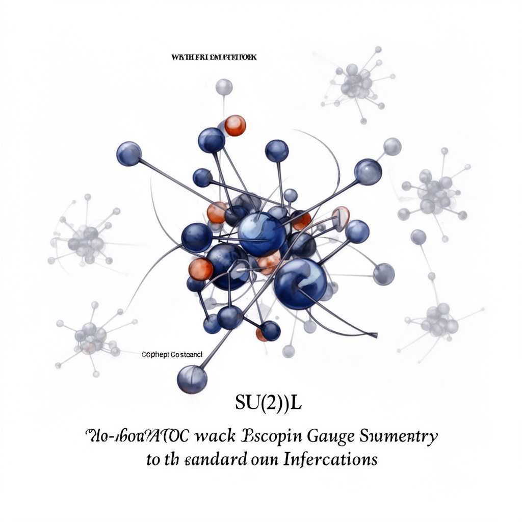 AI-generated illustration of SU(2)_L
