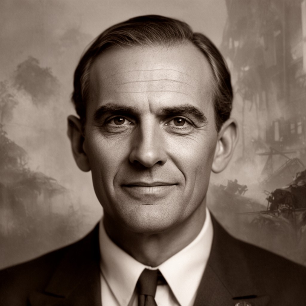AI-generated illustration of Merian C. Cooper