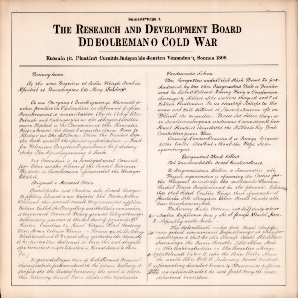 AI-generated illustration of Research and Development Board