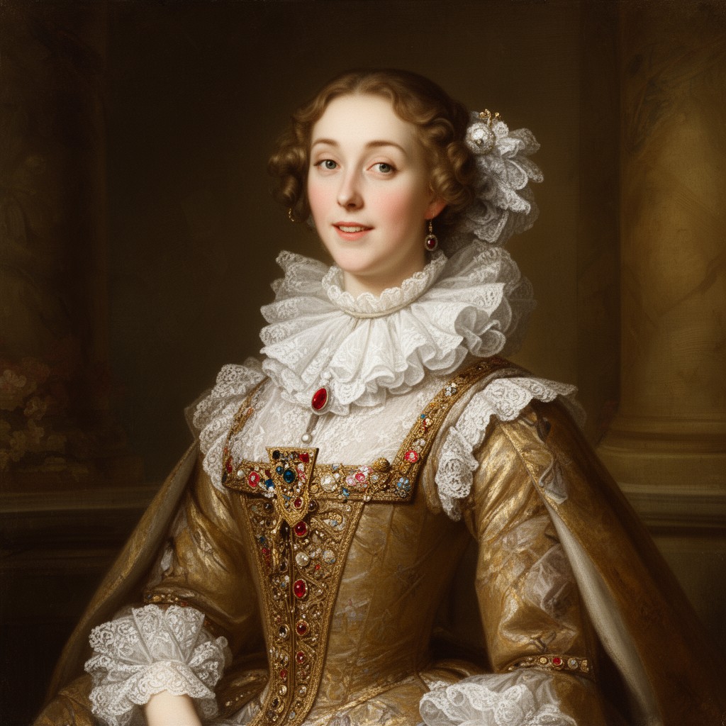 AI-generated illustration of Mary II of England