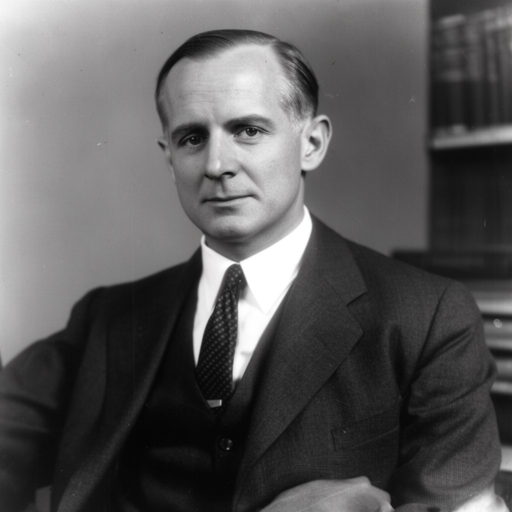 AI-generated illustration of Richard C. Tolman