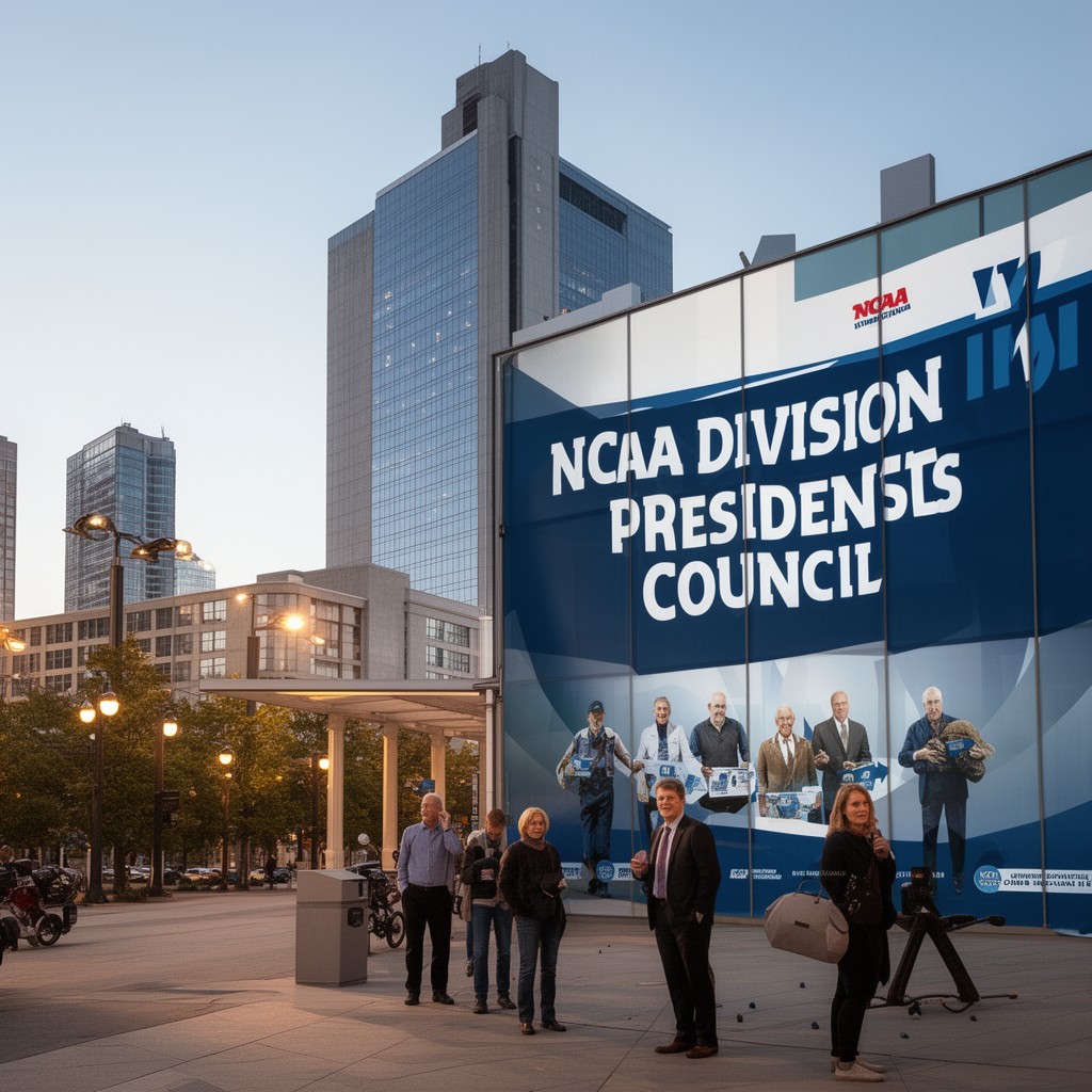 AI-generated illustration of NCAA Division II Presidents Council