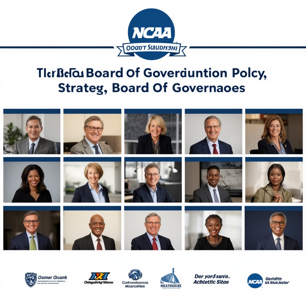 AI-generated illustration of NCAA Board of Governors