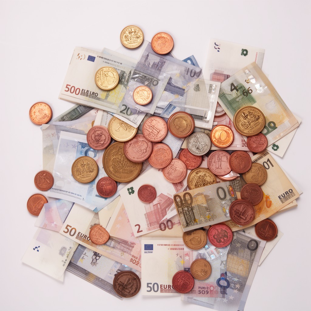 AI-generated illustration of Euro