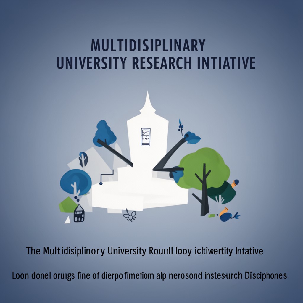 AI-generated illustration of Multidisciplinary University Research Initiative