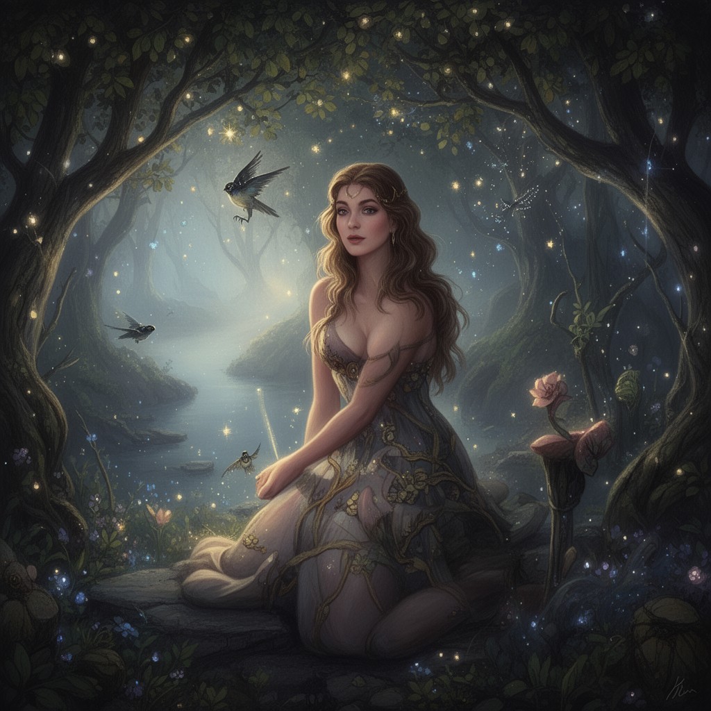 AI-generated illustration of Sterope