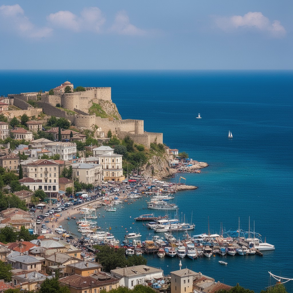 AI-generated illustration of Feodosia