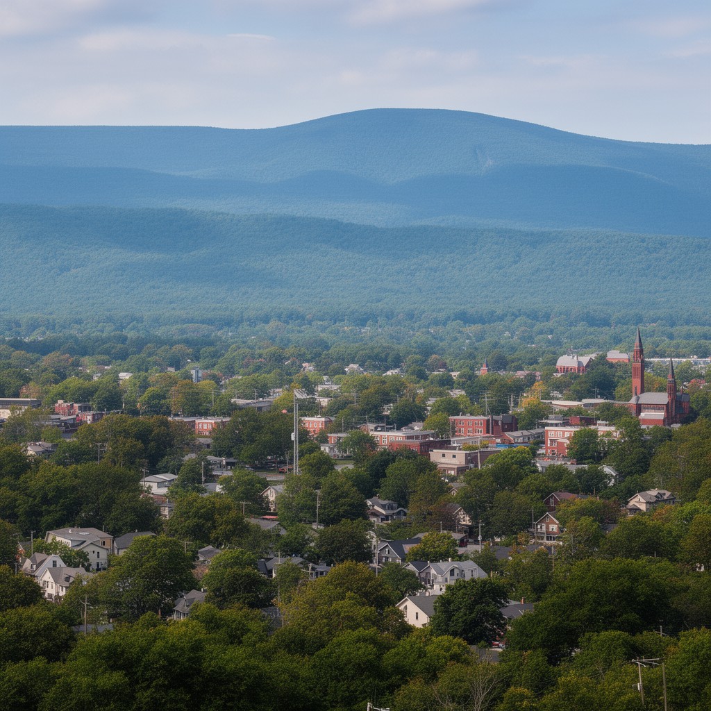 AI-generated illustration of Orange County, New York