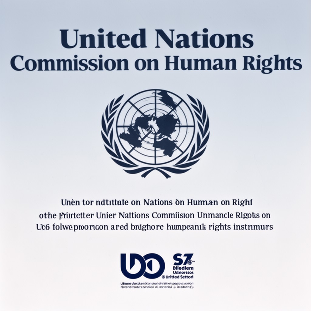 AI-generated illustration of United Nations Commission on Human Rights