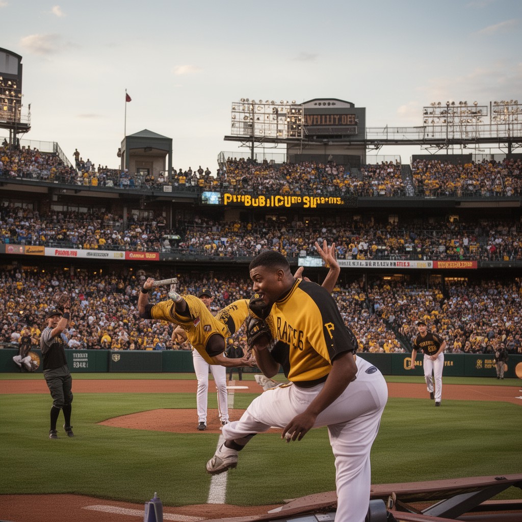 AI-generated illustration of Pittsburgh Pirates