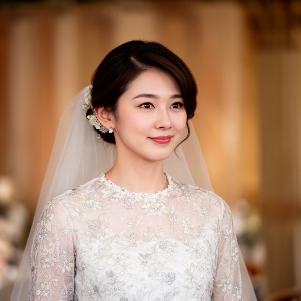 AI-generated illustration of Empress Masako