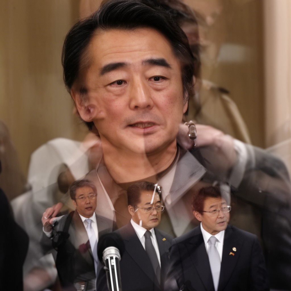 AI-generated illustration of Junichiro Koizumi