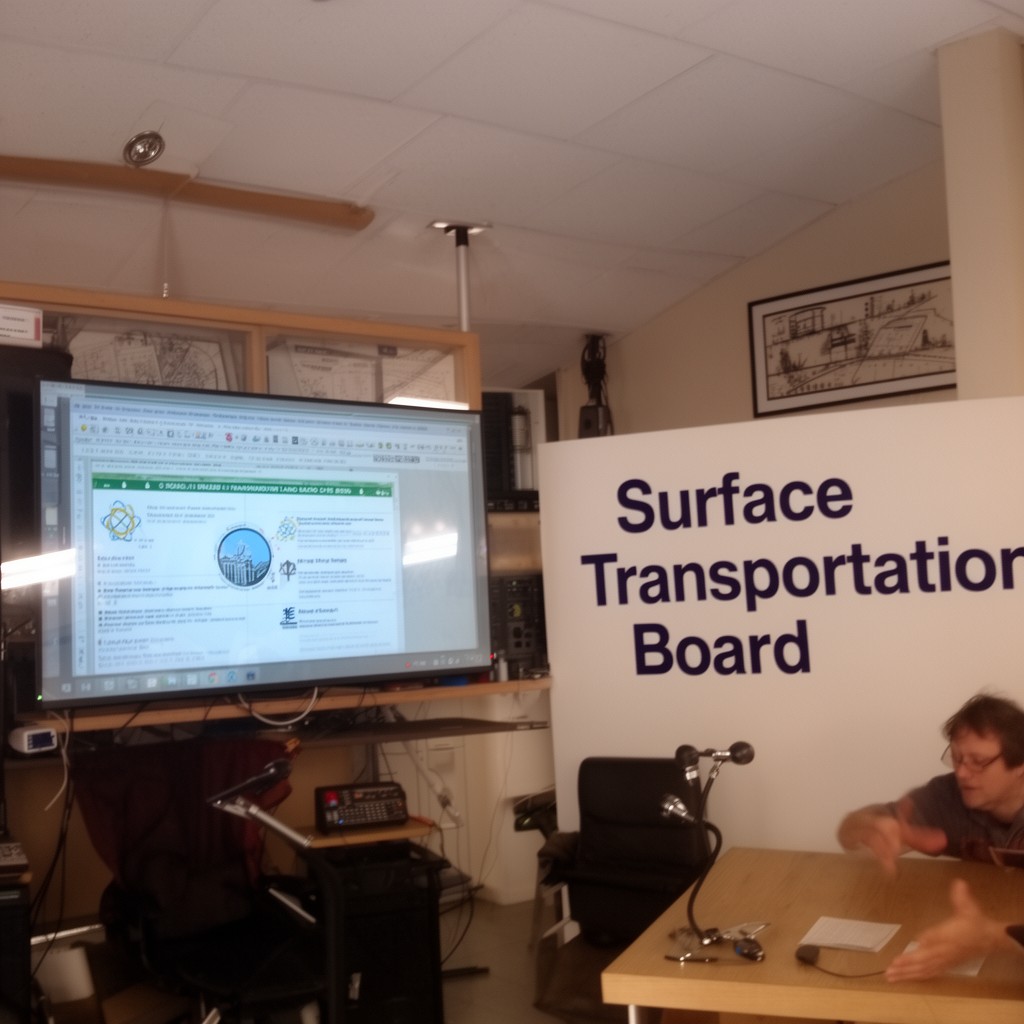 AI-generated illustration of Surface Transportation Board