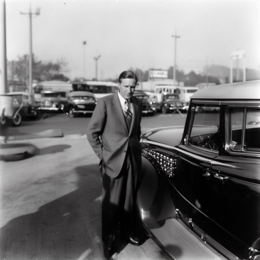 AI-generated illustration of Edsel Ford