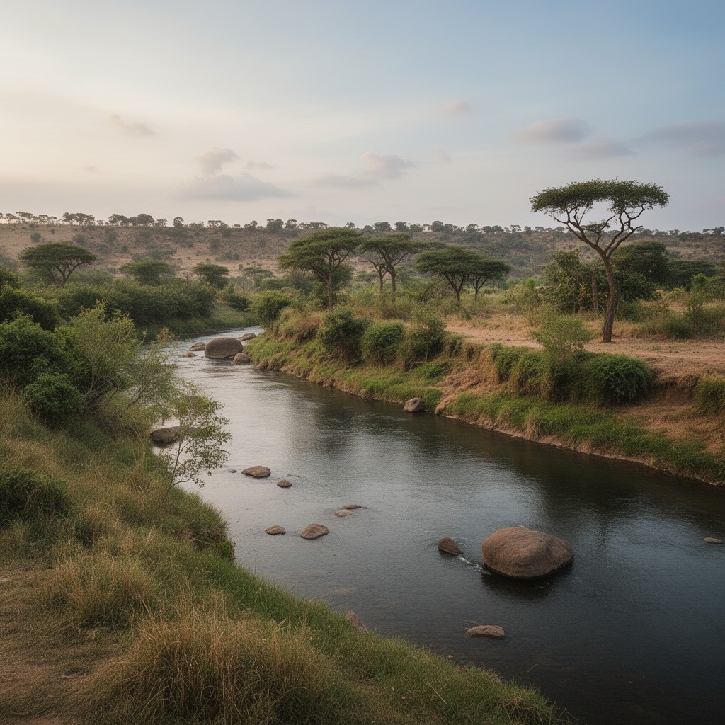 AI-generated illustration of Limpopo River