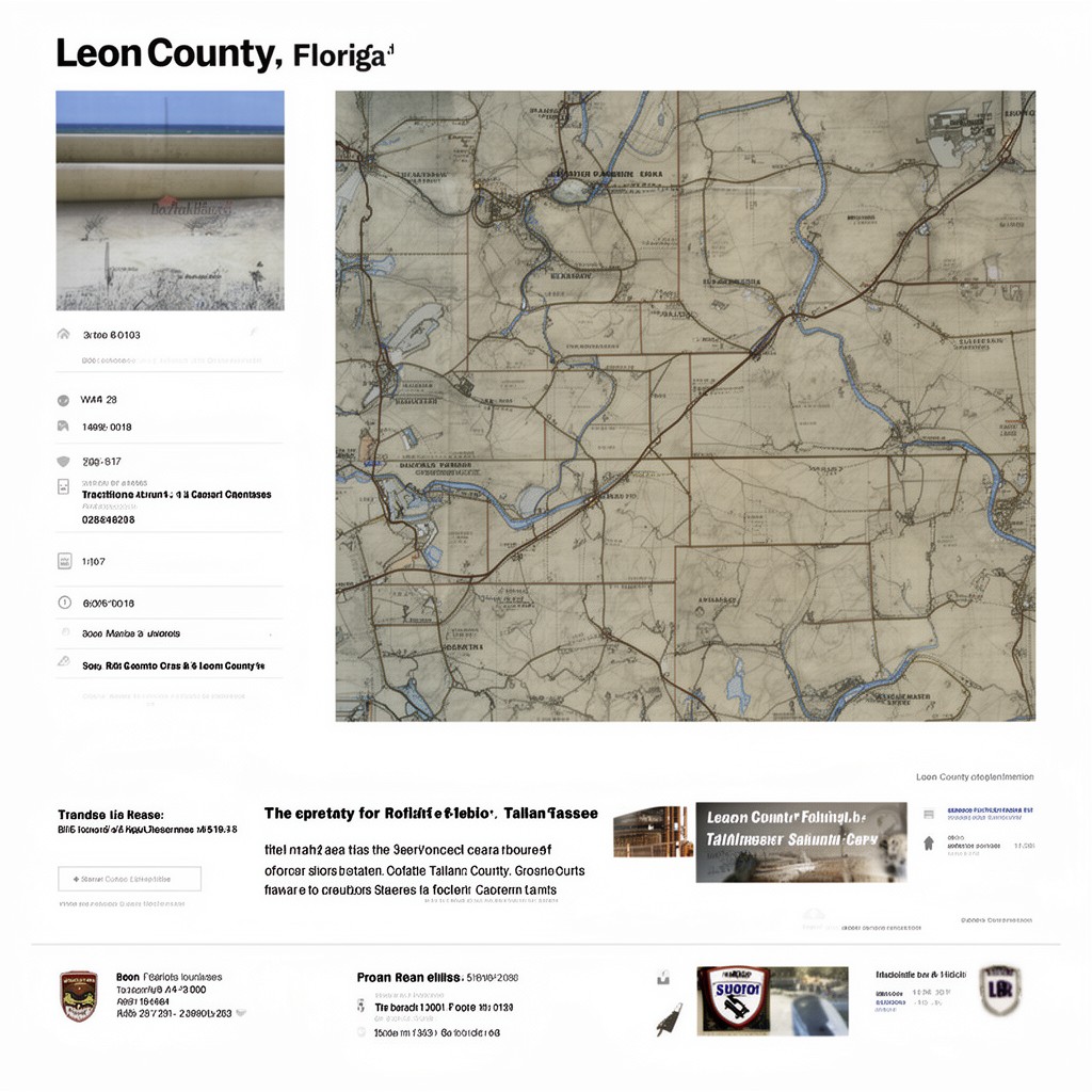 AI-generated illustration of Leon County, Florida