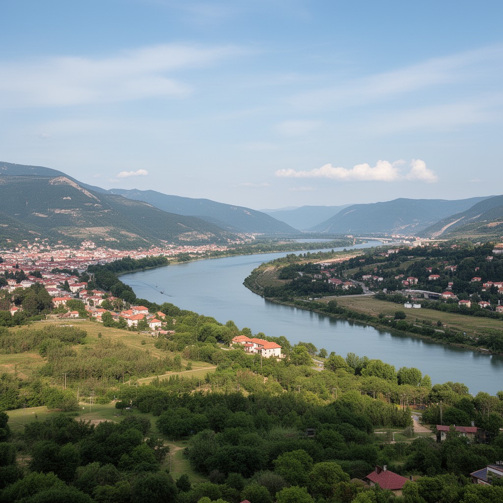 AI-generated illustration of Danube