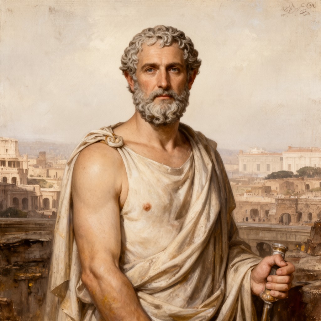 AI-generated illustration of Vespasian