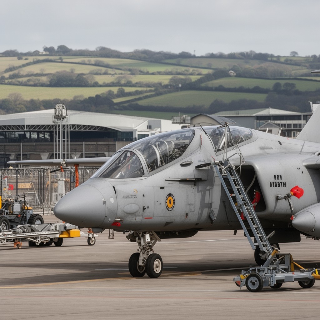 AI-generated illustration of RNAS Yeovilton