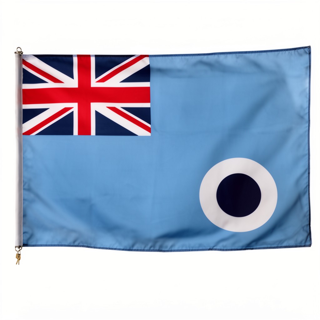 AI-generated illustration of RAF ensign