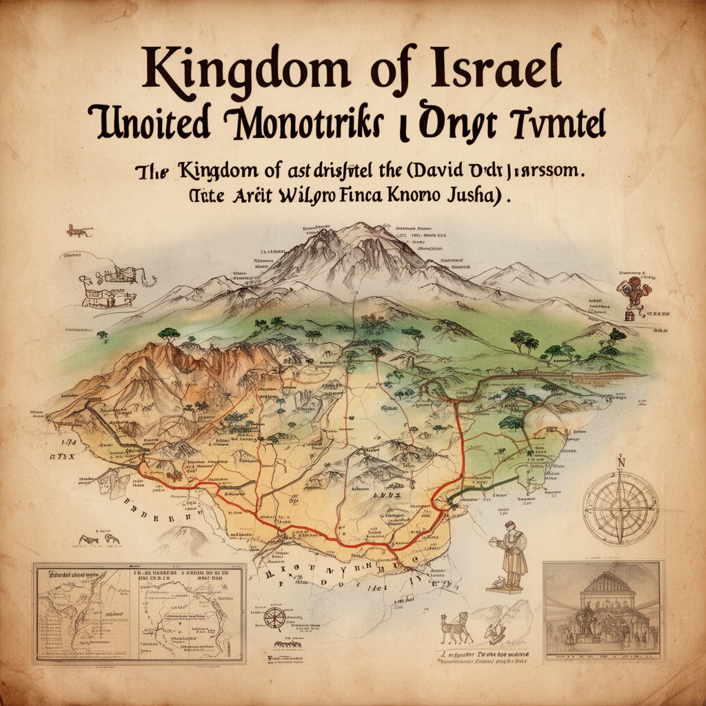 AI-generated illustration of Kingdom of Israel (united monarchy)