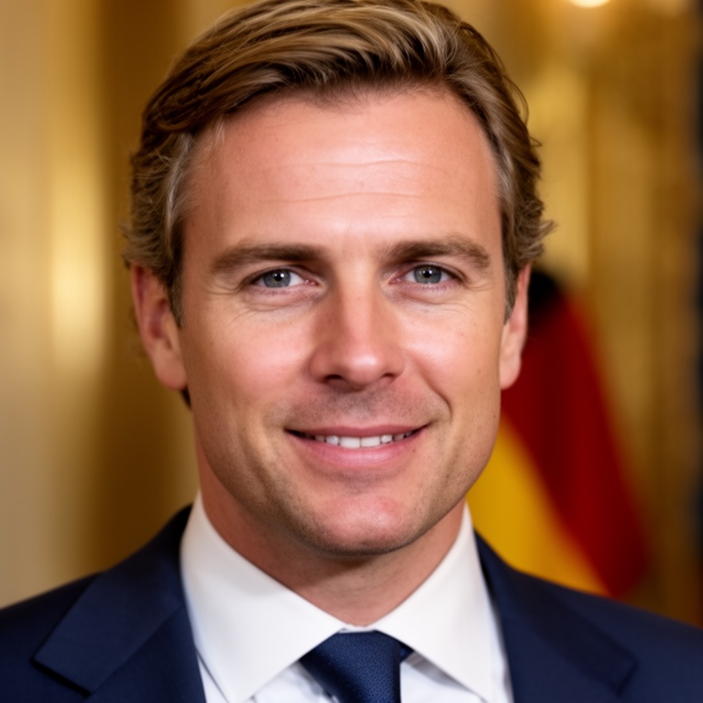 AI-generated illustration of Philippe of Belgium