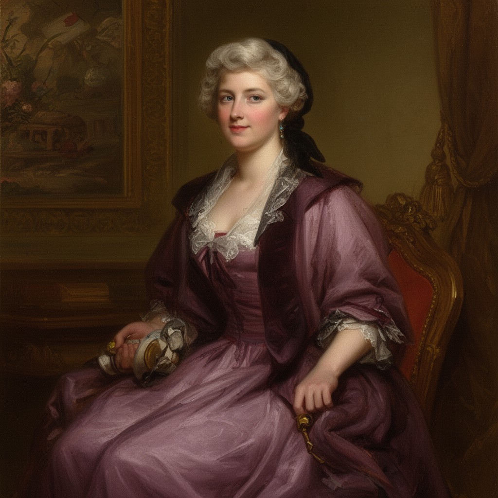 AI-generated illustration of Margaret Maskelyne