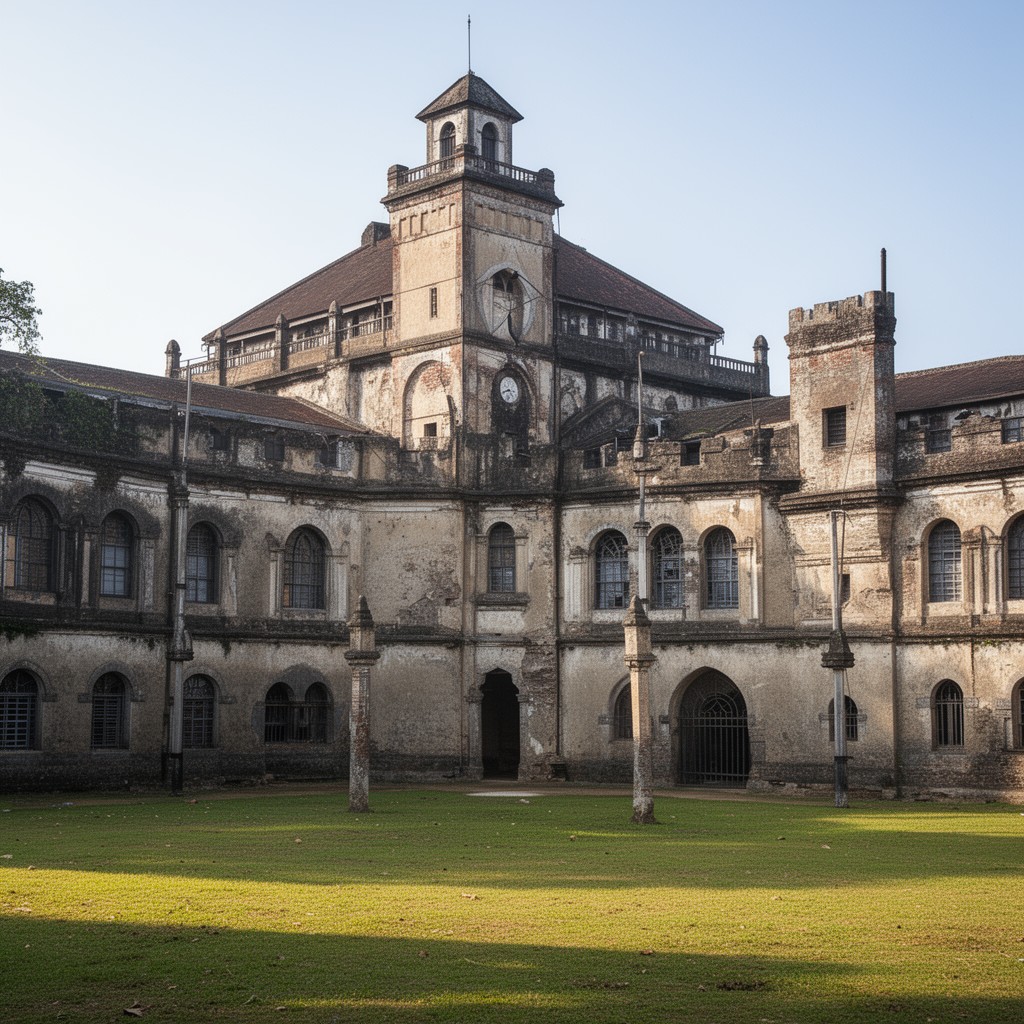 AI-generated illustration of Cellular Jail