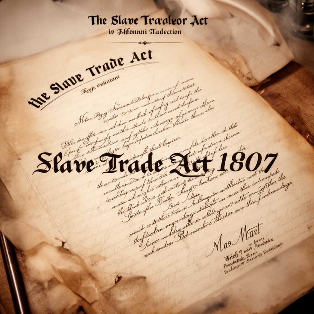 AI-generated illustration of Slave Trade Act 1807