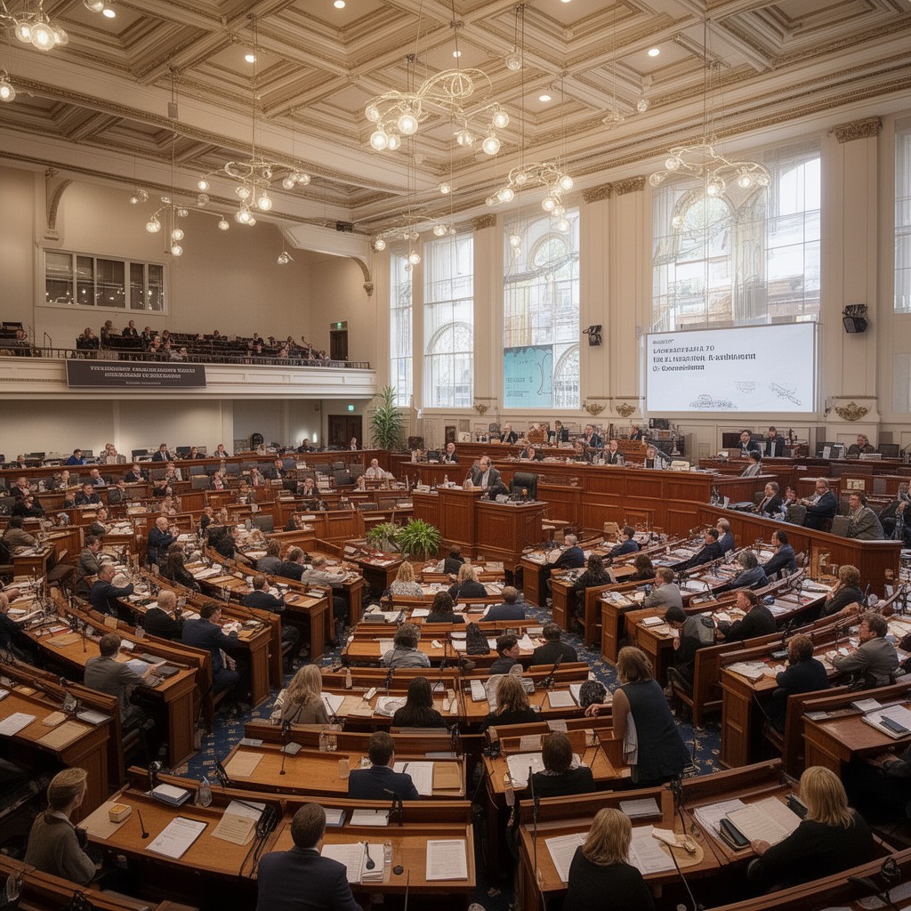 AI-generated illustration of Legislative Assembly of Queensland