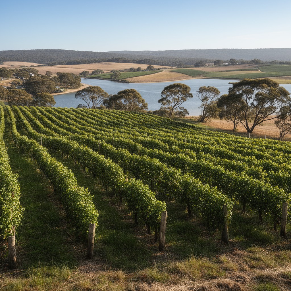 AI-generated illustration of Margaret River