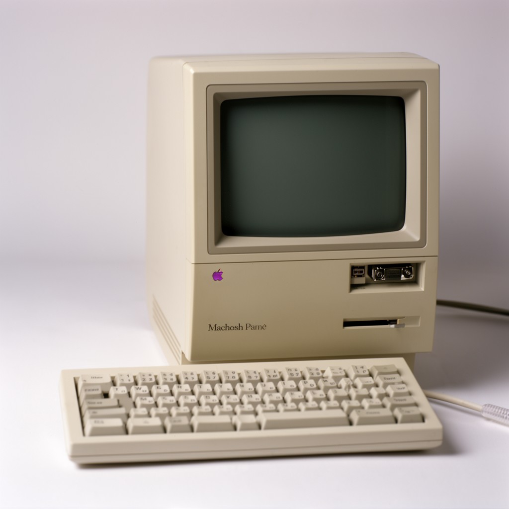 AI-generated illustration of Macintosh Plus