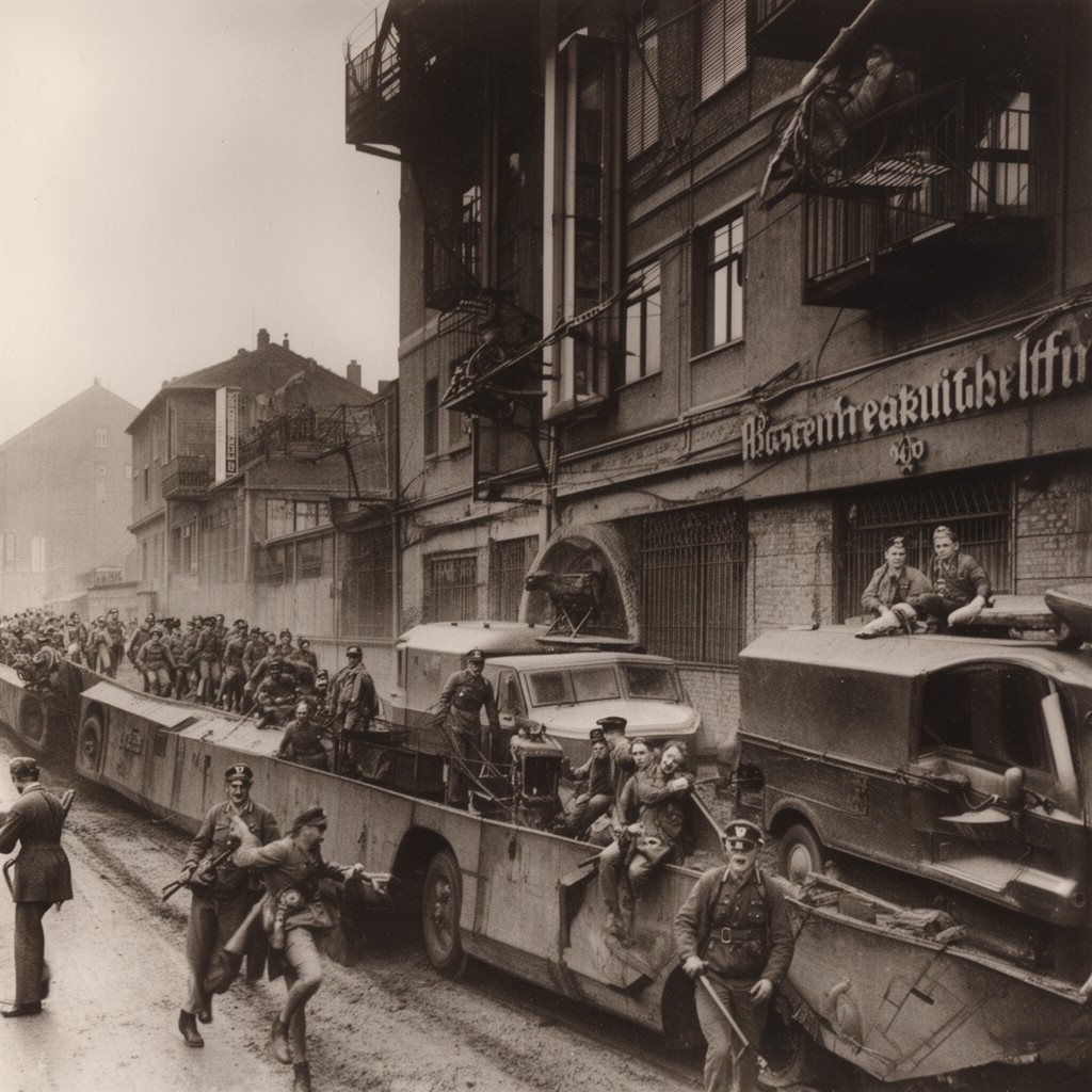 AI-generated illustration of Oberkommando der Wehrmacht