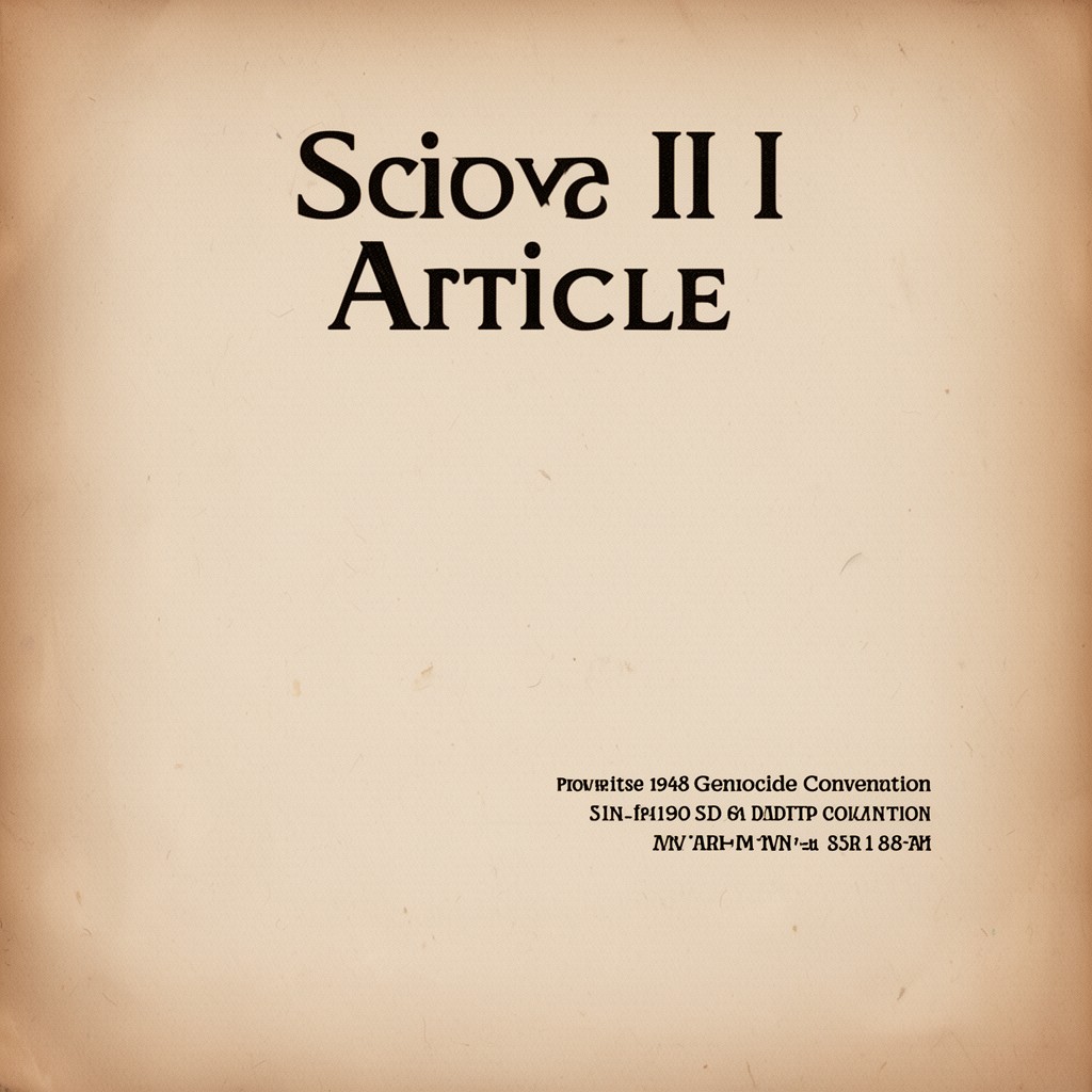 AI-generated illustration of Article II