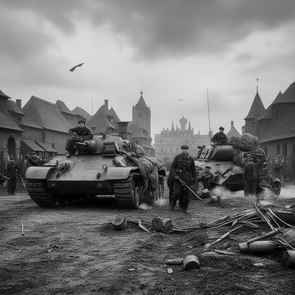 AI-generated illustration of Soviet 60th Army