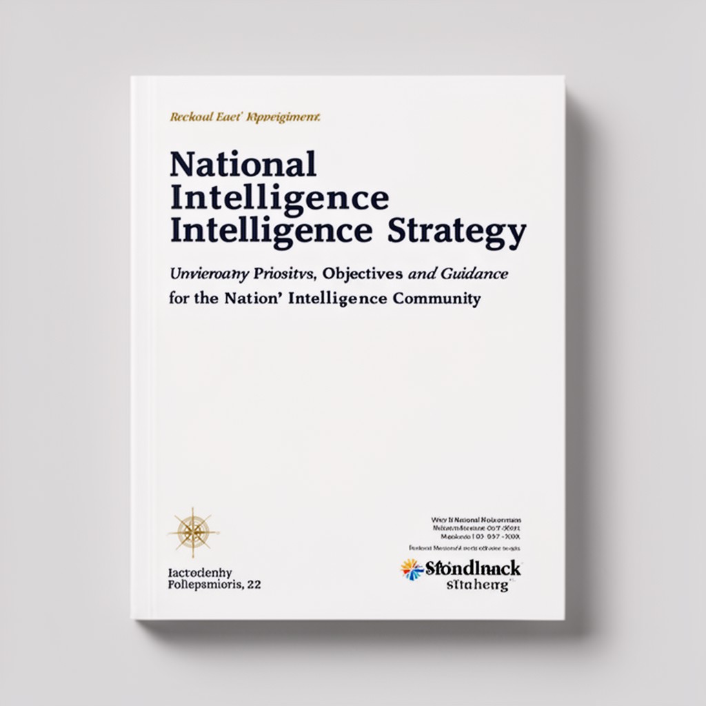 AI-generated illustration of National Intelligence Strategy
