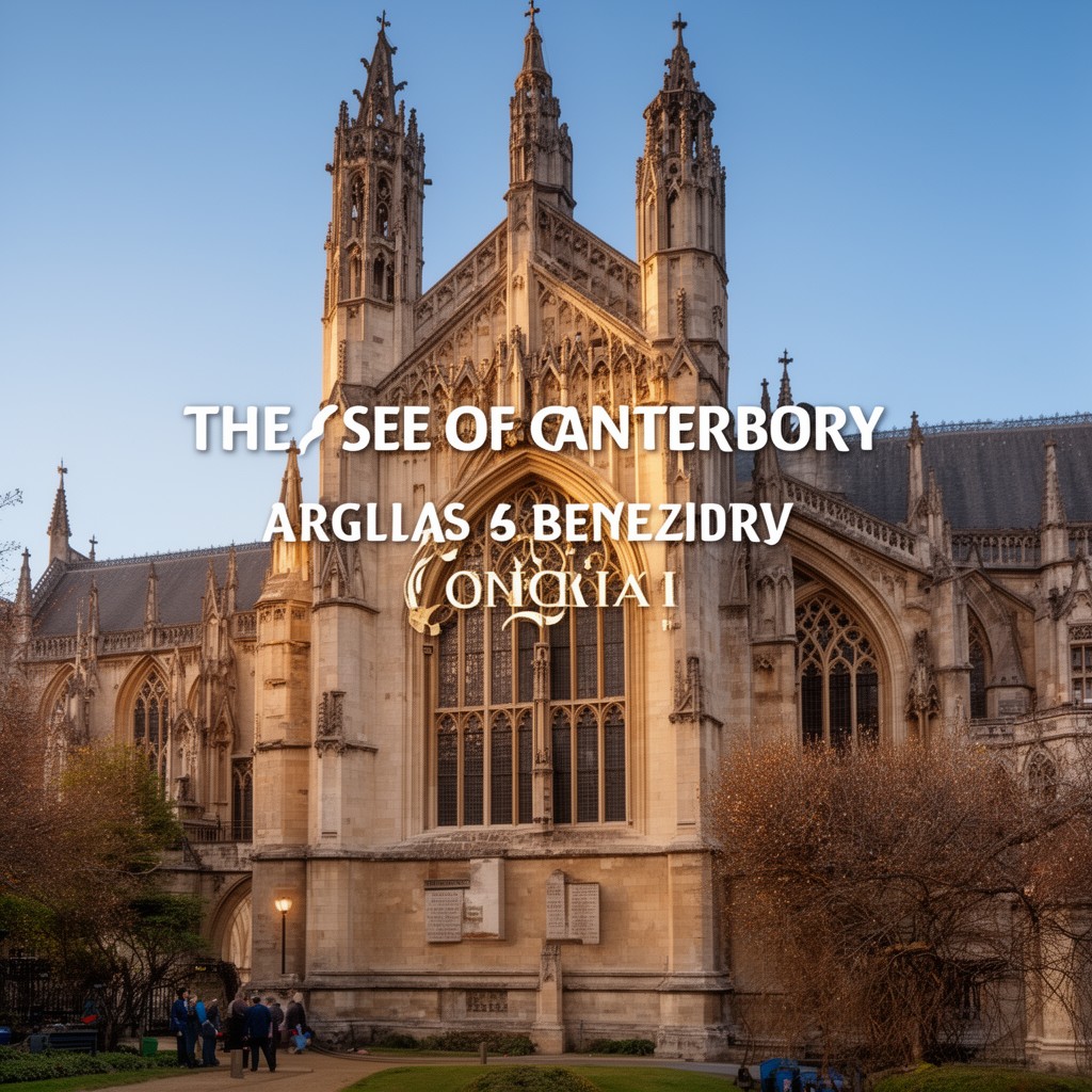 AI-generated illustration of See of Canterbury
