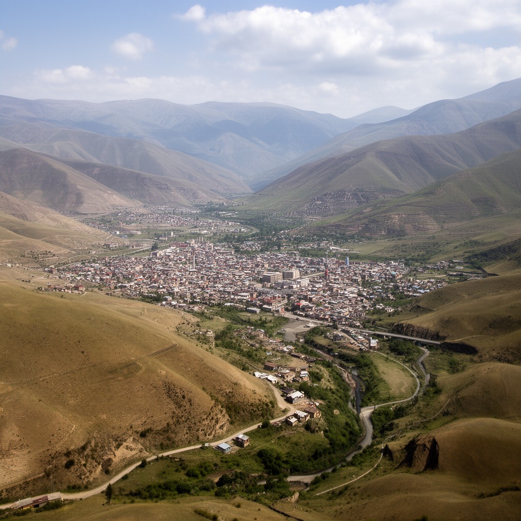 AI-generated illustration of Kars Oblast