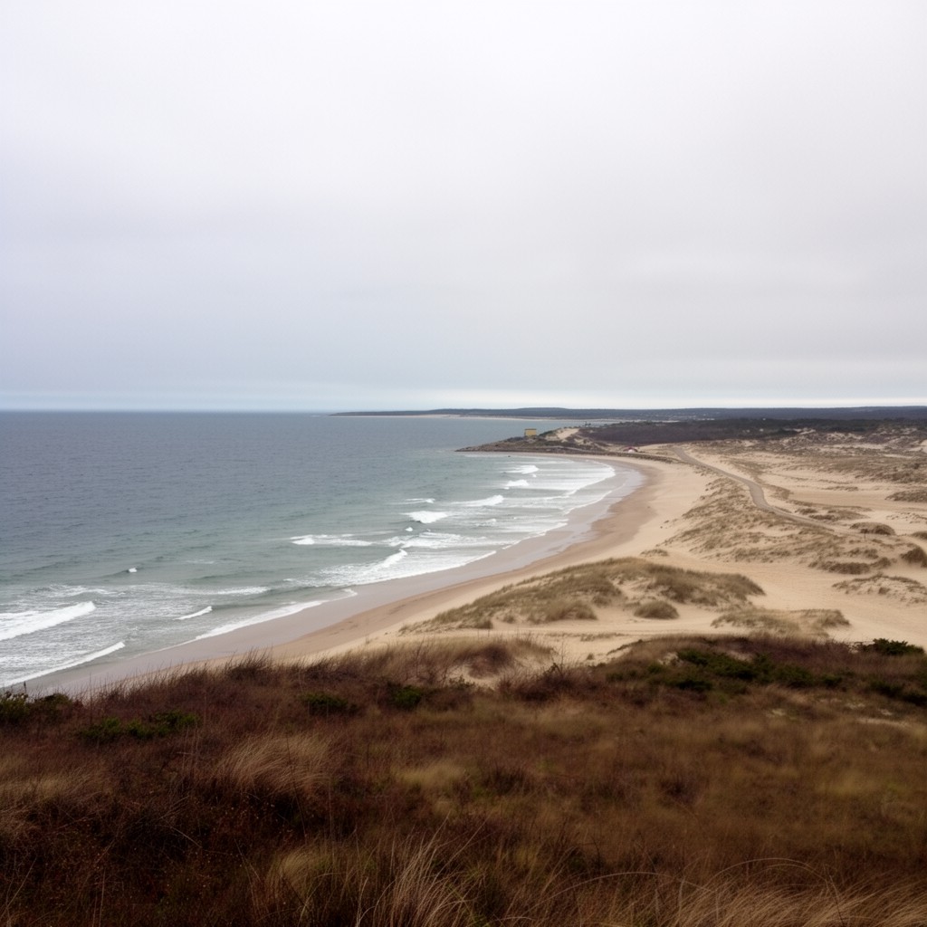AI-generated illustration of Outer Cape Cod