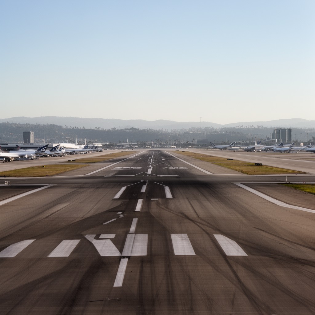 AI-generated illustration of Runway 07R/25L