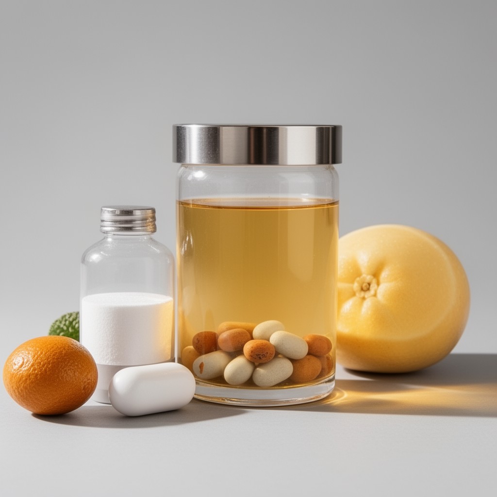 AI-generated illustration of orthomolecular medicine