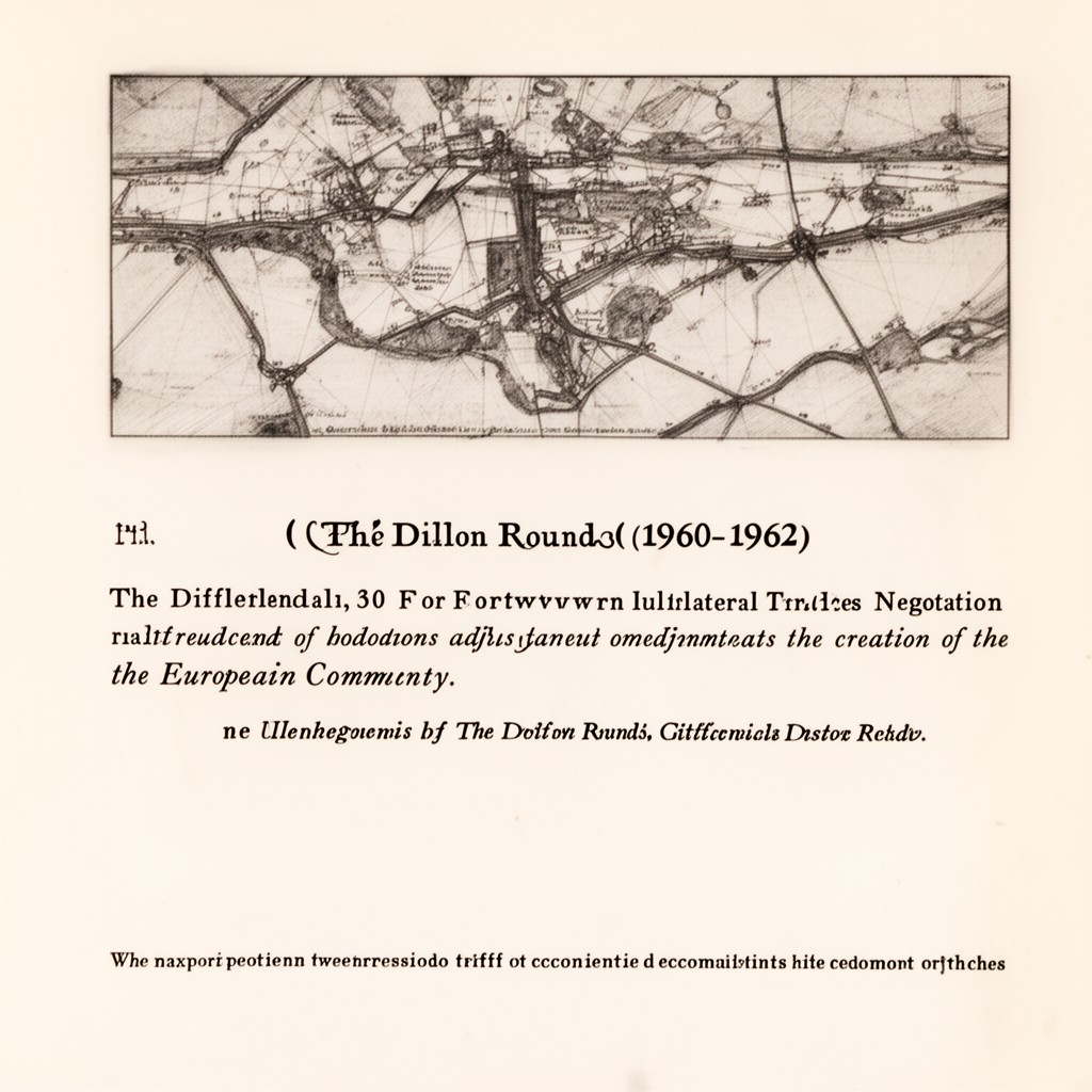 AI-generated illustration of Dillon Round (1960–1962)