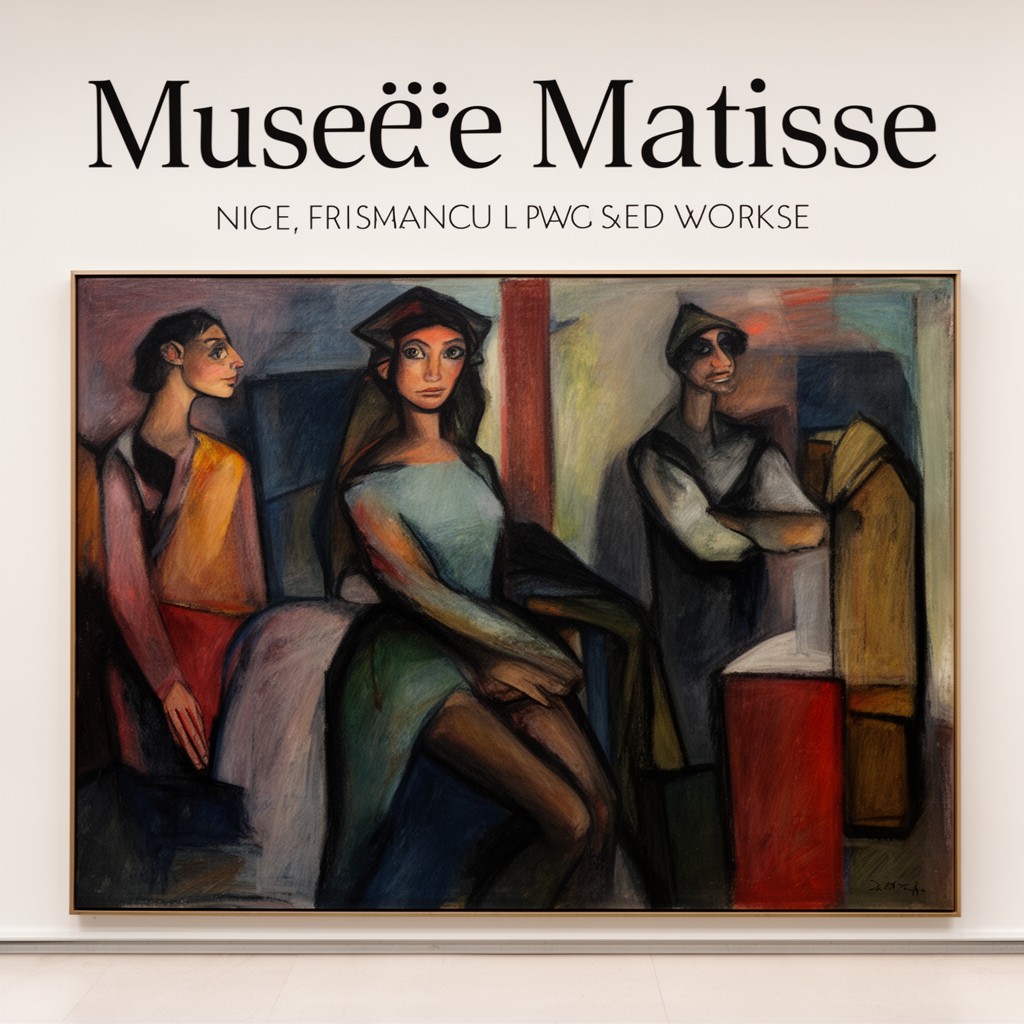 AI-generated illustration of Musée Matisse