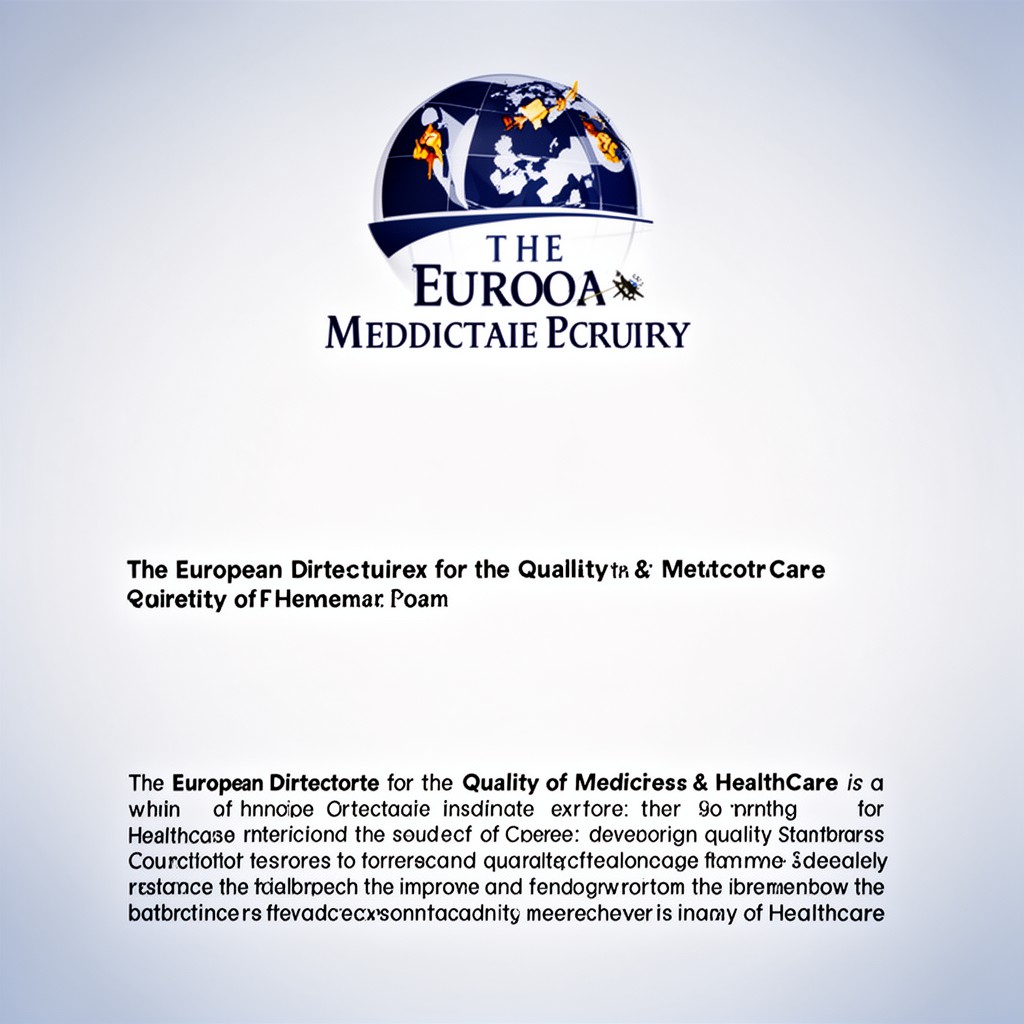 AI-generated illustration of European Directorate for the Quality of Medicines & HealthCare
