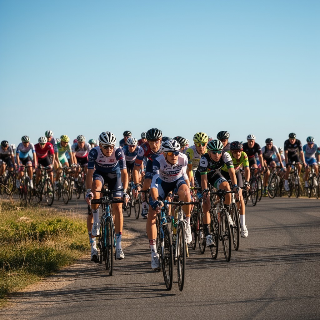 AI-generated illustration of UCI WorldTour